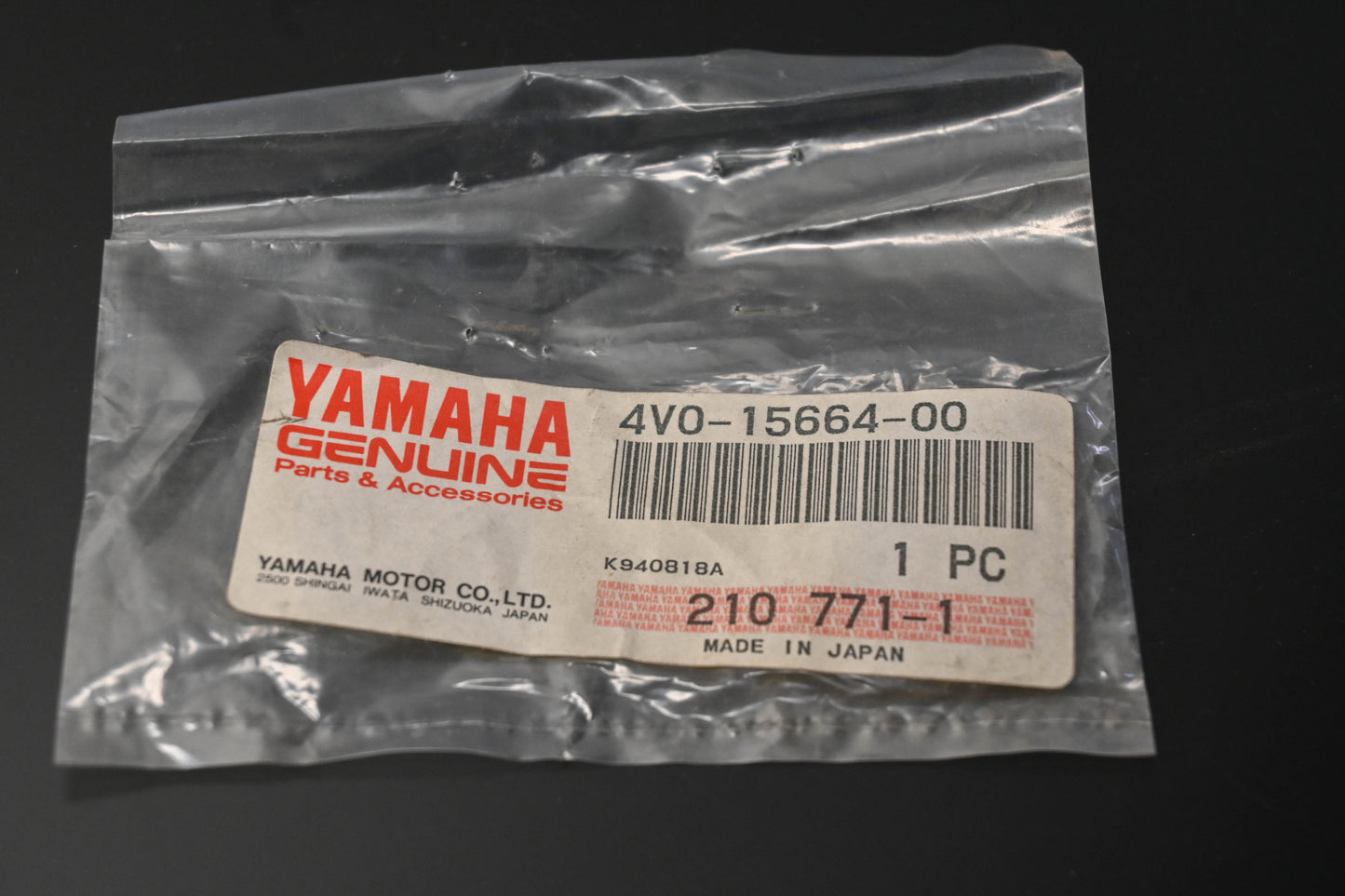 New OEM Yamaha 4V0-15664-00-00 Spring Guide NOS