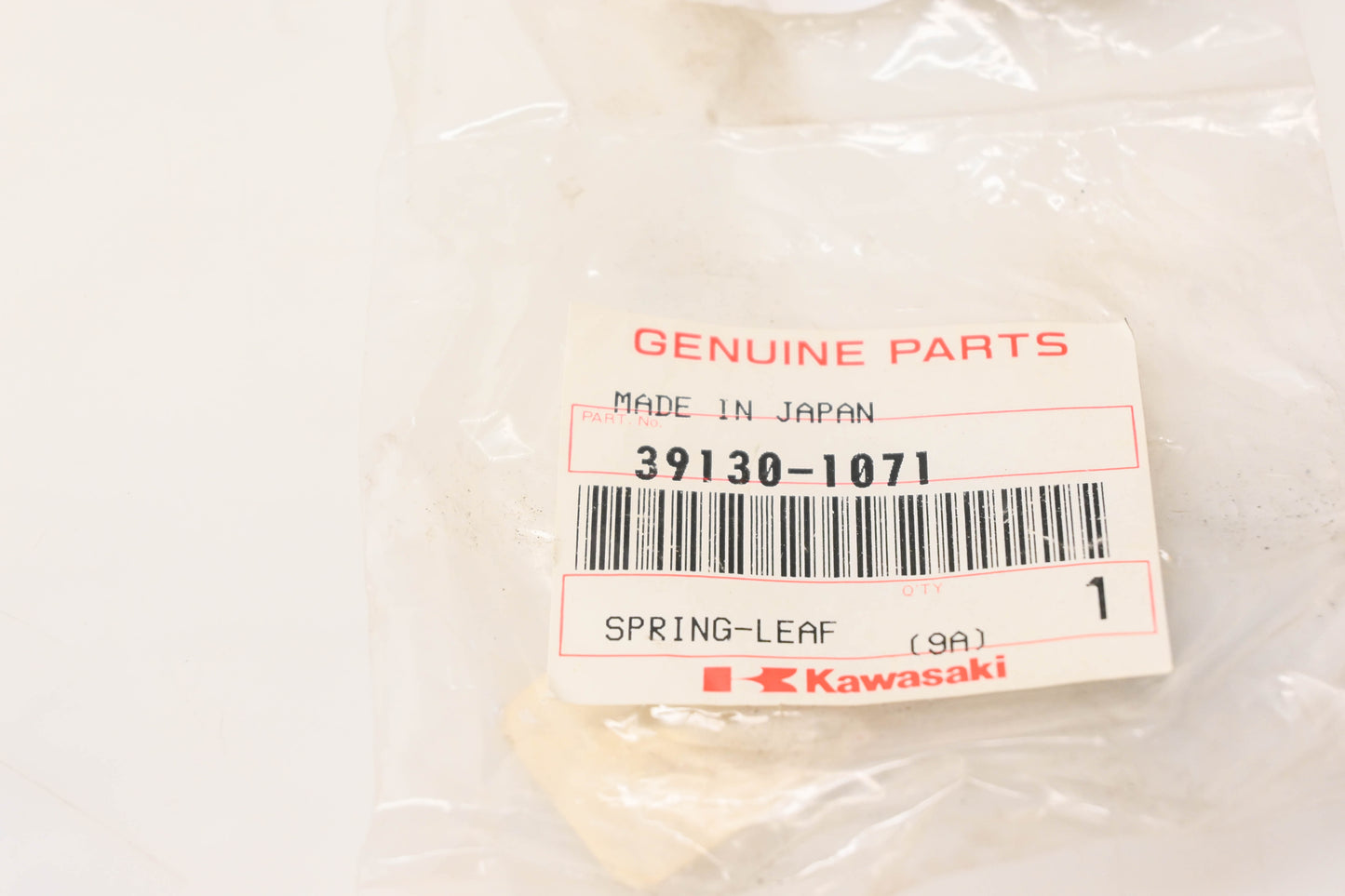 New OEM Kawasaki 39130-1071 Leaf Spring NOS