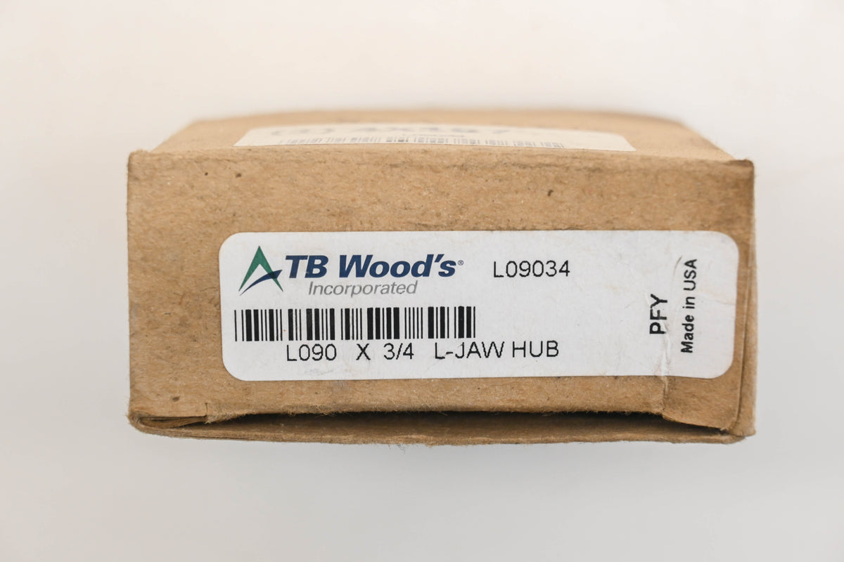 TB Wood's L09034 3/4" x 2-7/64" Jaw Coupling Hub NOS