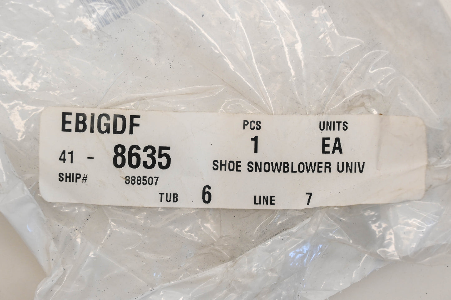 Rotary 41-8635 Snowblower Shoe Kit NOS