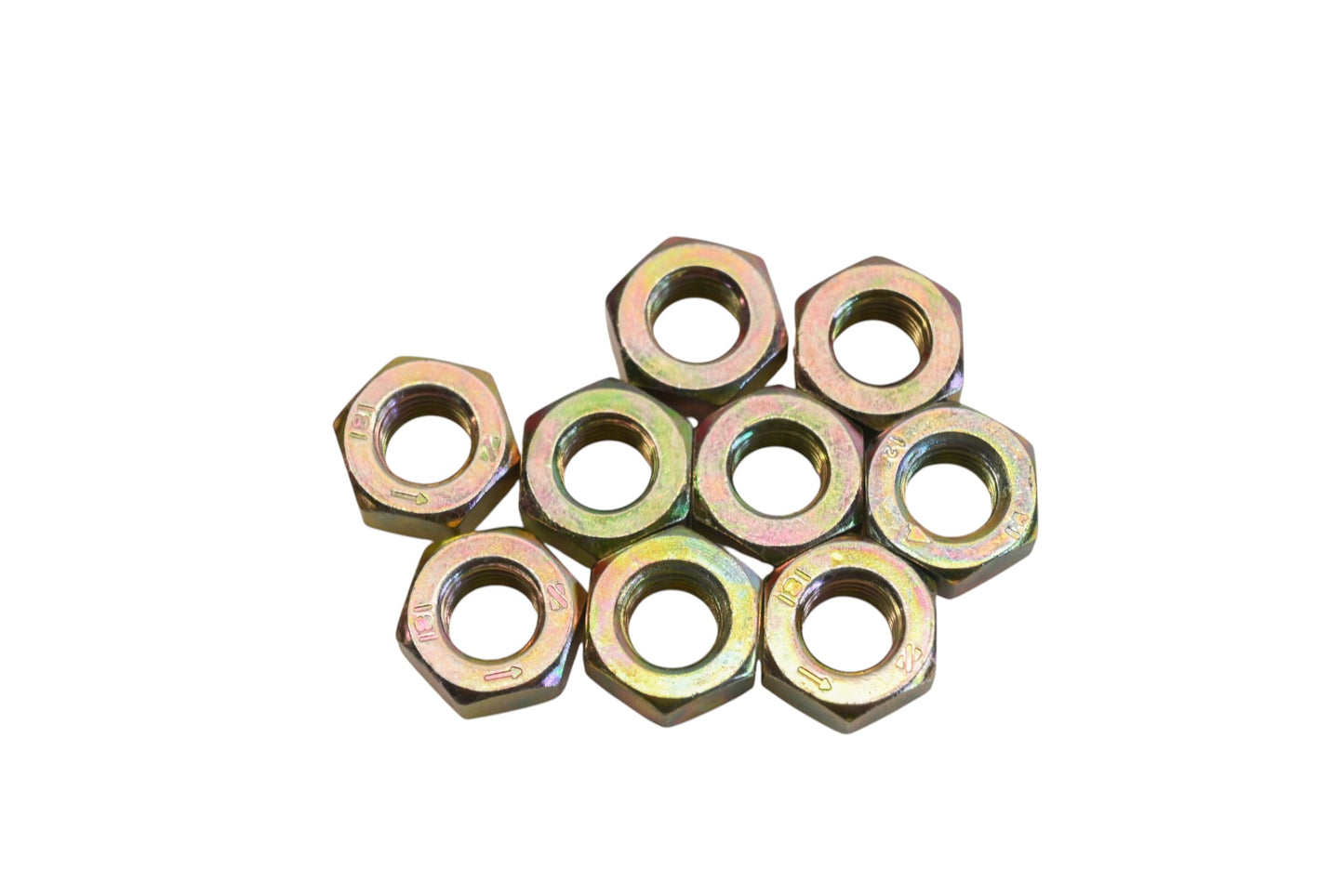 Rotary 27-9182 Left Hand Thread Nuts Qty 9 NOS