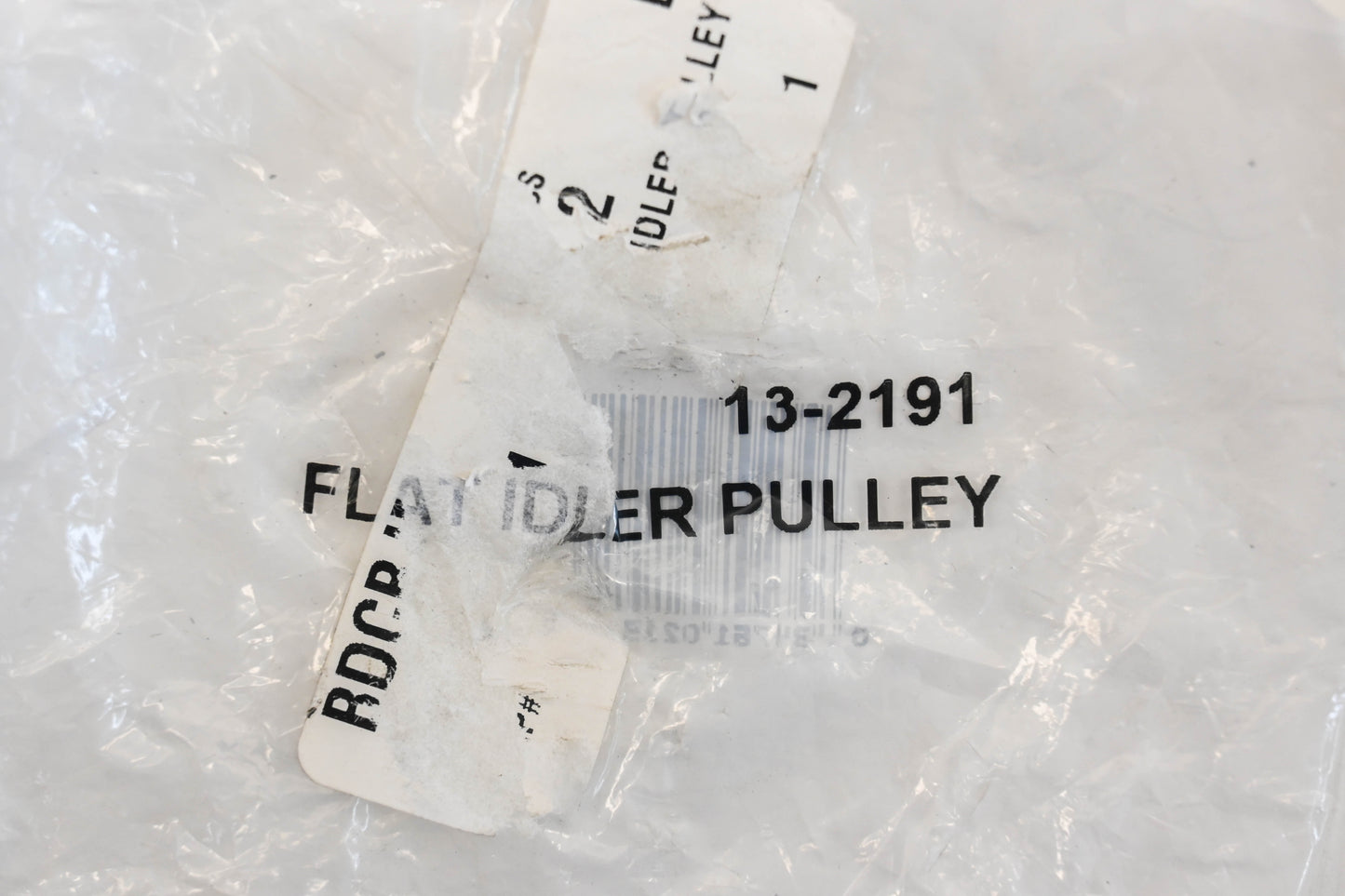 Rotary 13-2191 Flat Idler Pulley NOS