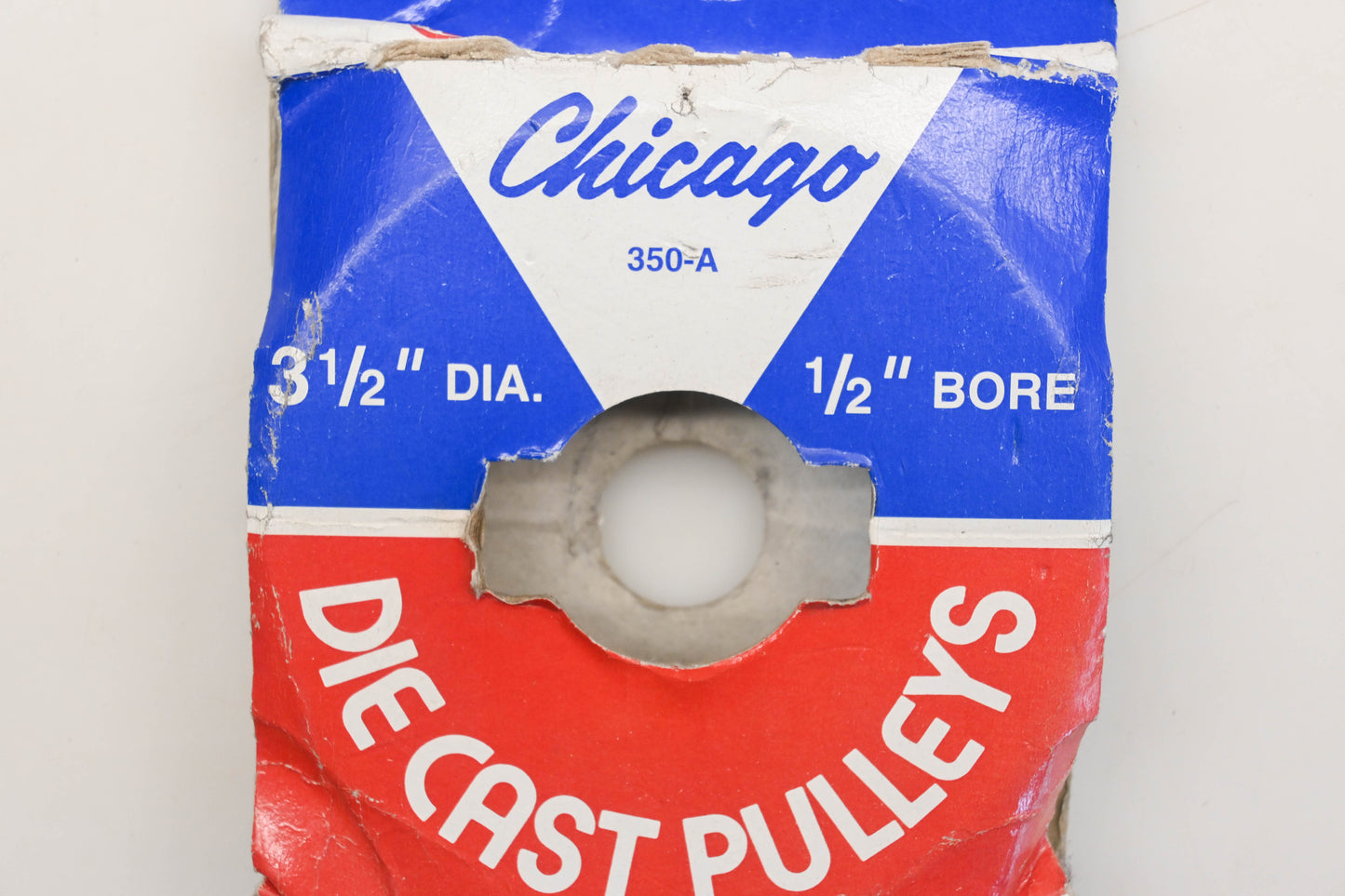 Chicago Die Casting 350-A 3-1/2" x 1/2" Pulley NOS