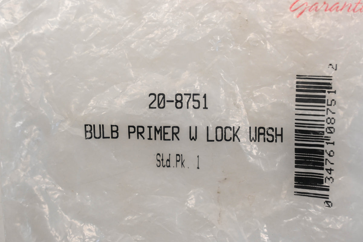 Rotary 20-8751, 8751 Primer Bulb Kit NOS