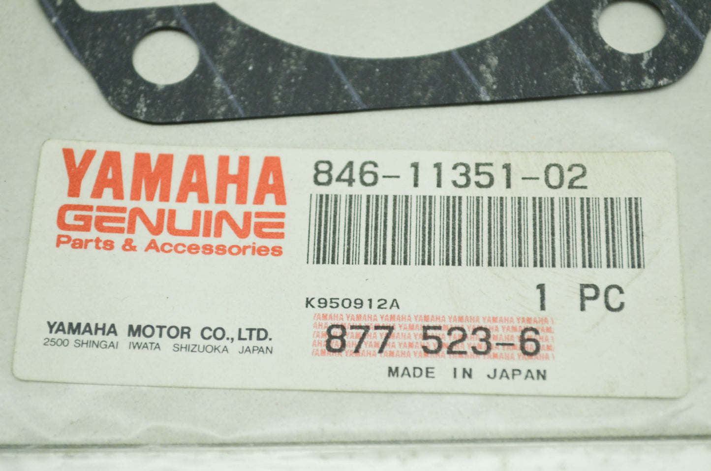 OEM Yamaha 846-11351-02-00 Cylinder Gasket NOS
