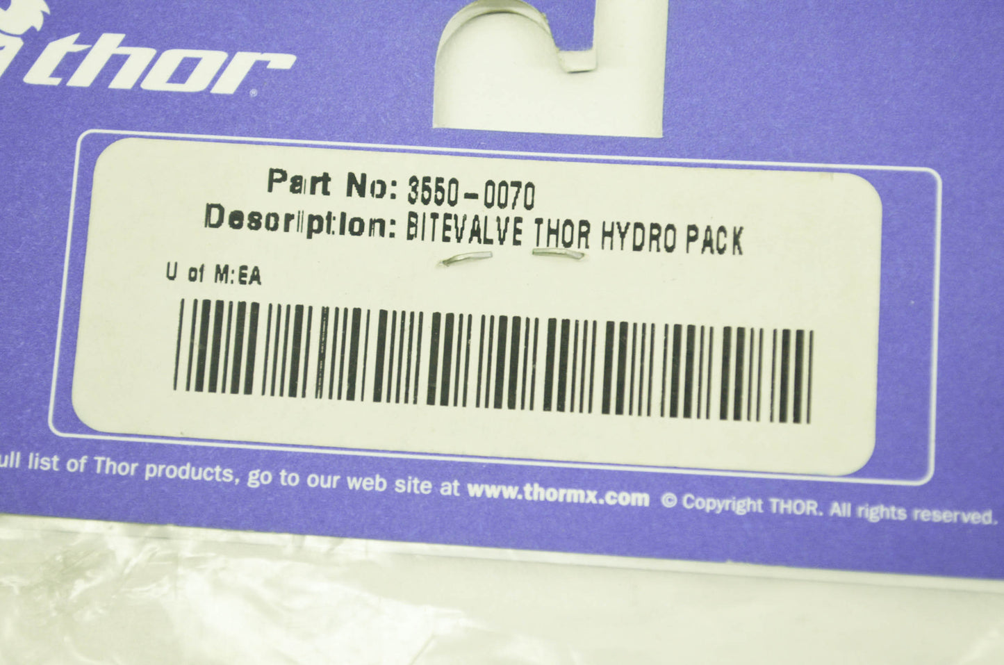 NEW Thor Bite Valve For Thor Hydrant Hydro Pack NOS