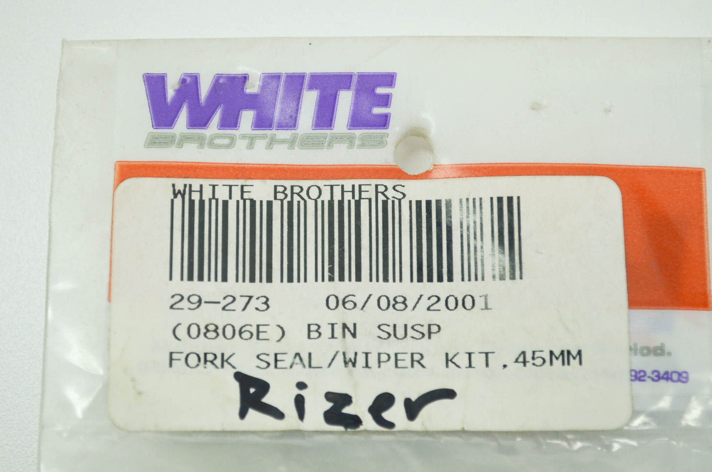 NEW White Brothers Fork Seal Kit NOS