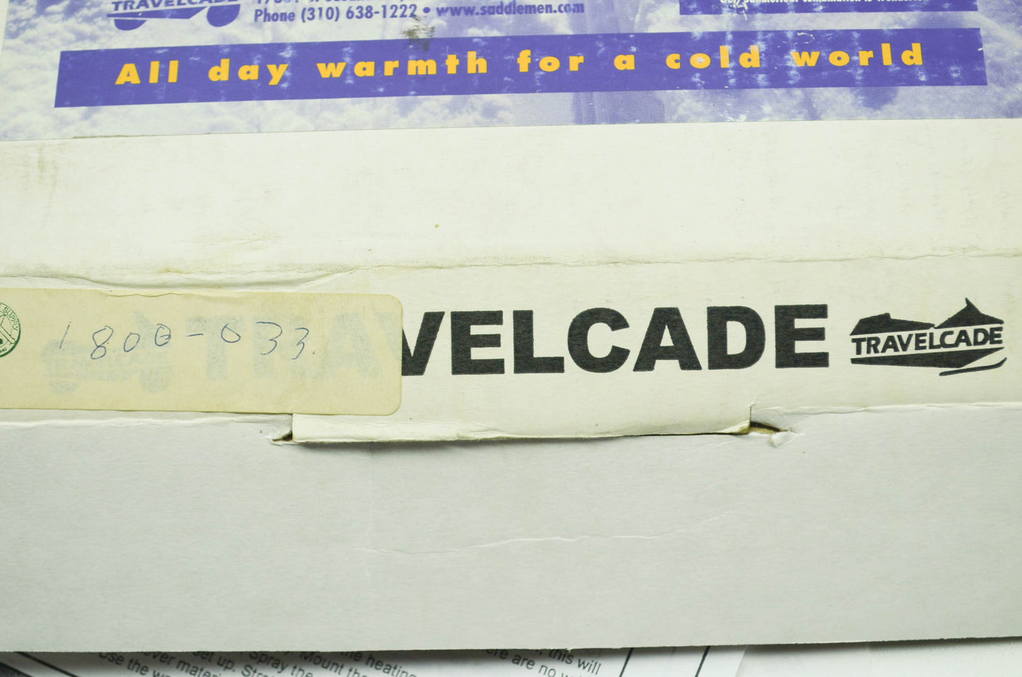 NEW Travelcade Saddleheat Seat Warmer Kit NOS