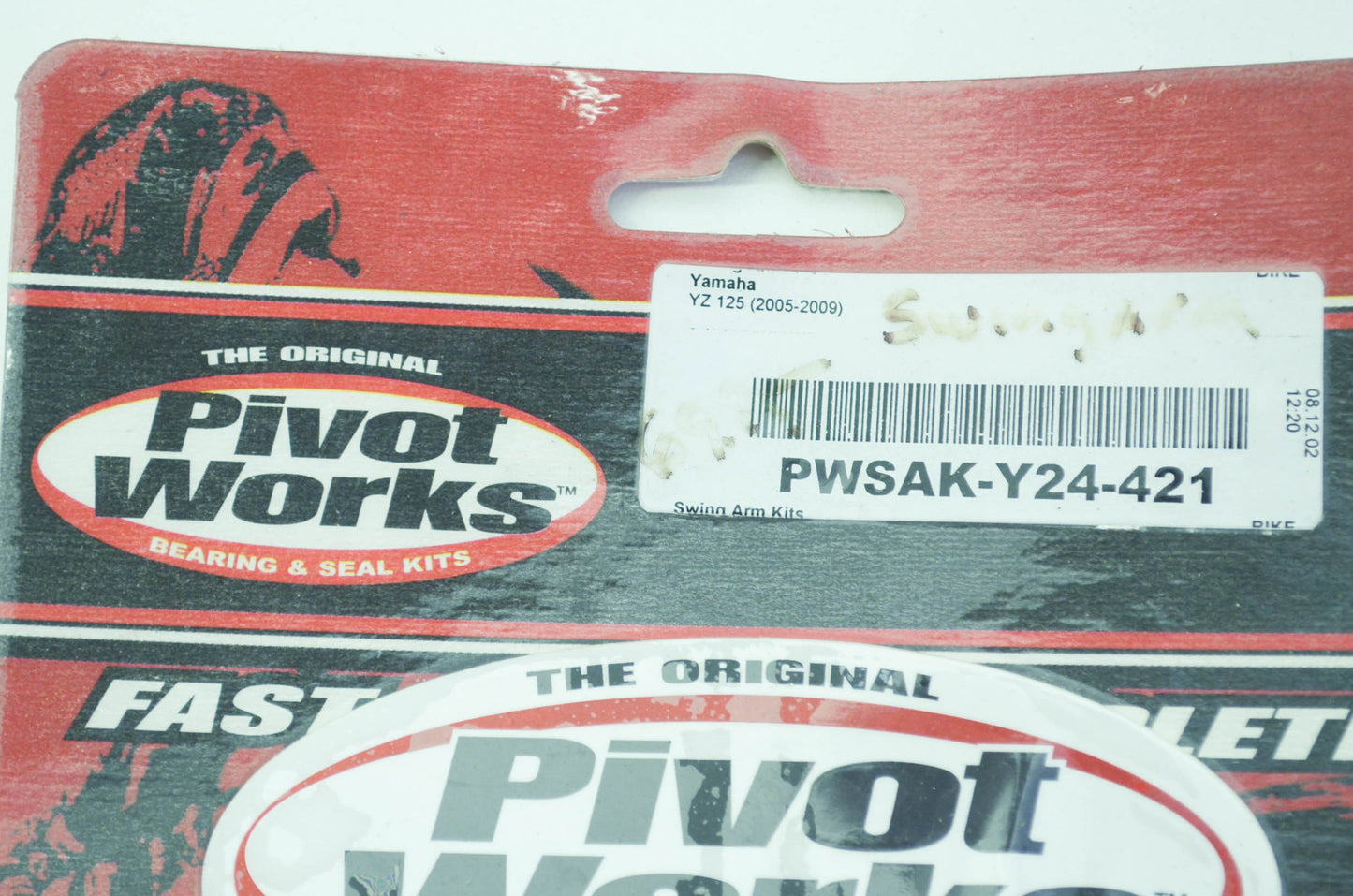 NEW Pivot Works Swing Arm Bearing Kit 05-09 Yamaha YZ125 NOS