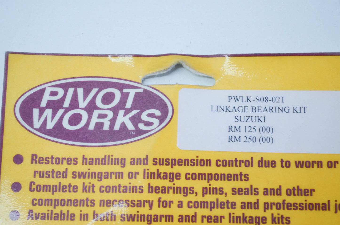 NEW Pivot Works Linkage Bearing Kit 2000 Suzuki RM125 RM250 NOS