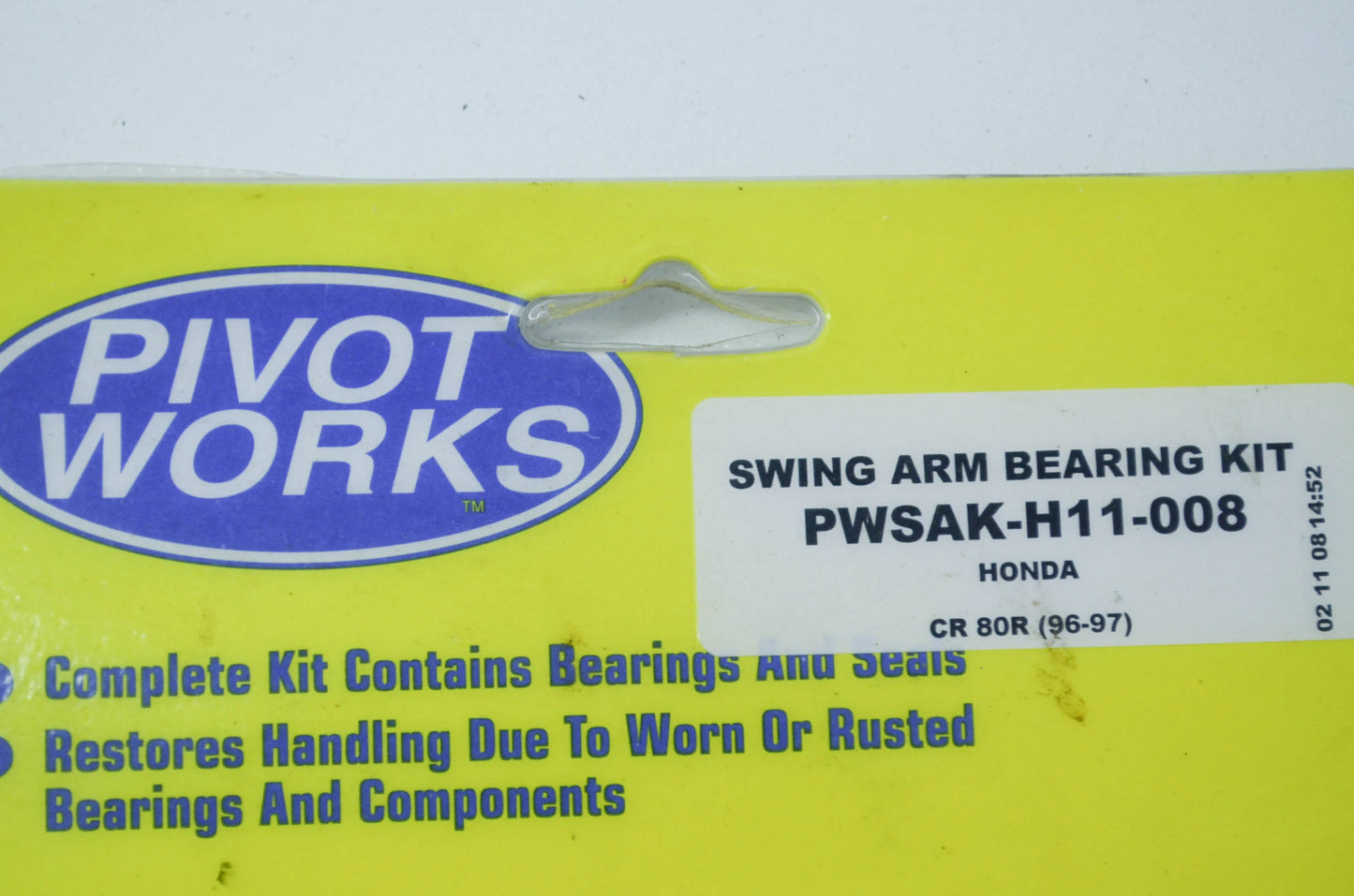 NEW Pivot Works Swing Arm Bearing Kit 96-97 Honda CR80R NOS