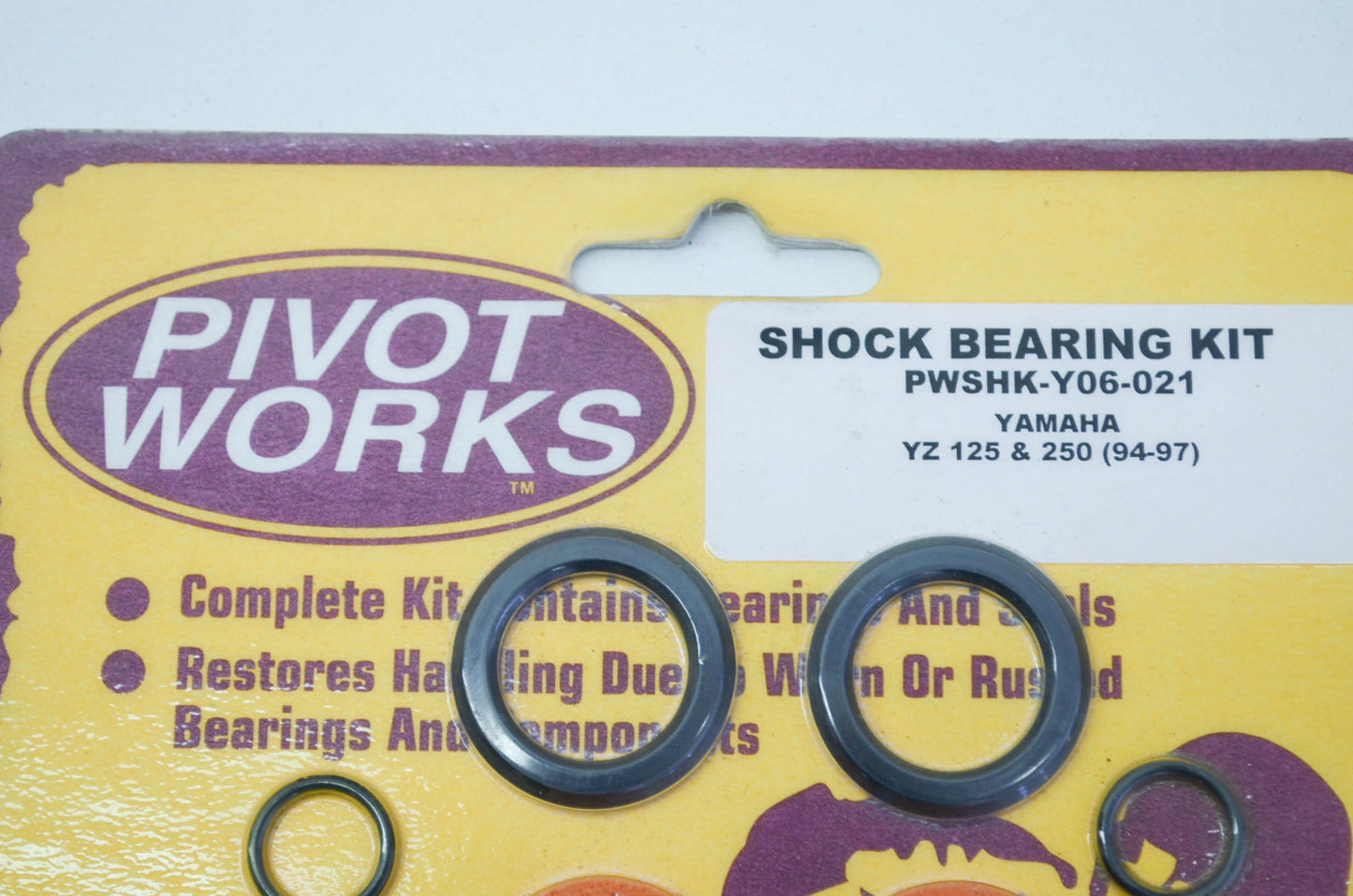 NEW Pivot Works Shock Bearing Kit 94-97 Yamaha YZ 125 250 NOS
