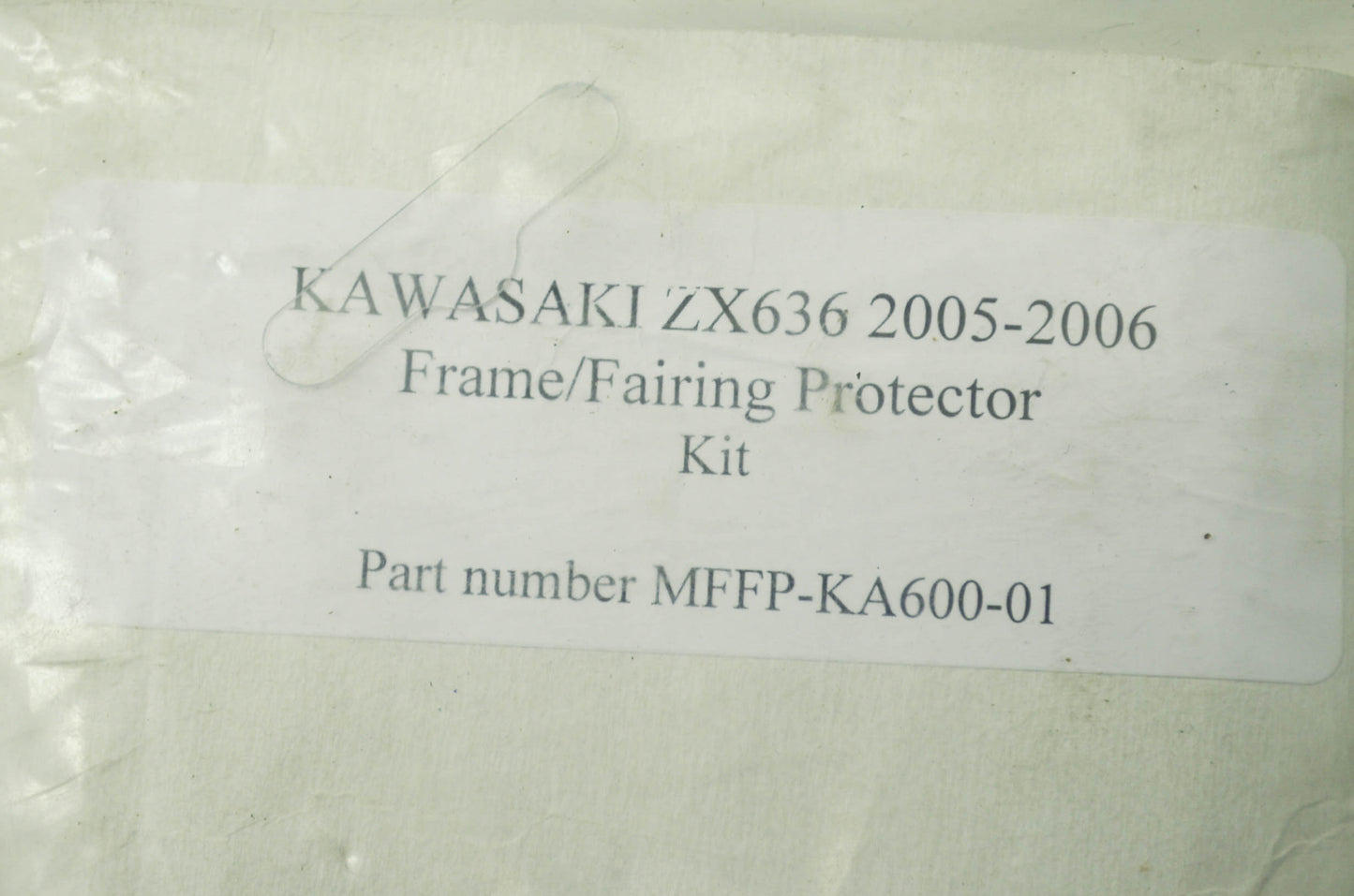 NEW Harris Frame Slider 05-06 Kawasaki ZX636 NOS