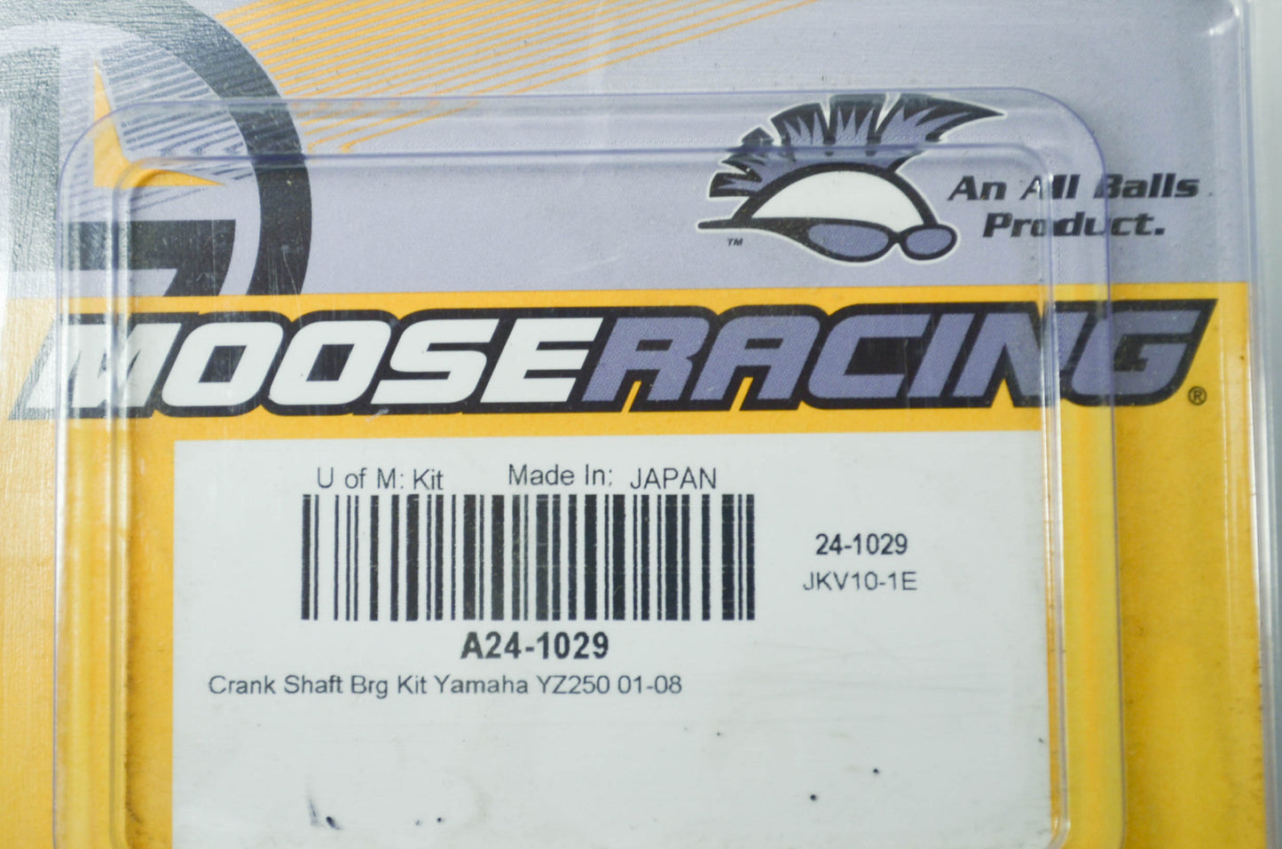 NEW Moose Crank Shaft Bearing Kit 01-08 Yamaha YZ250 NOS