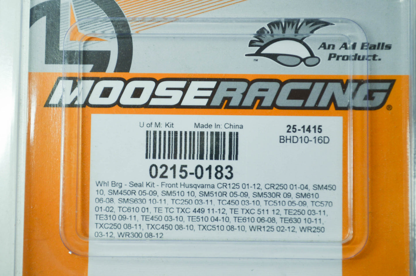 NEW Moose Wheel Bearing Kit Husqvarna CR125 250 SM450 TE TXC 510 450 NOS