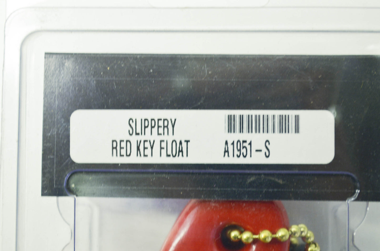 NEW Slippery Red Key Float NOS