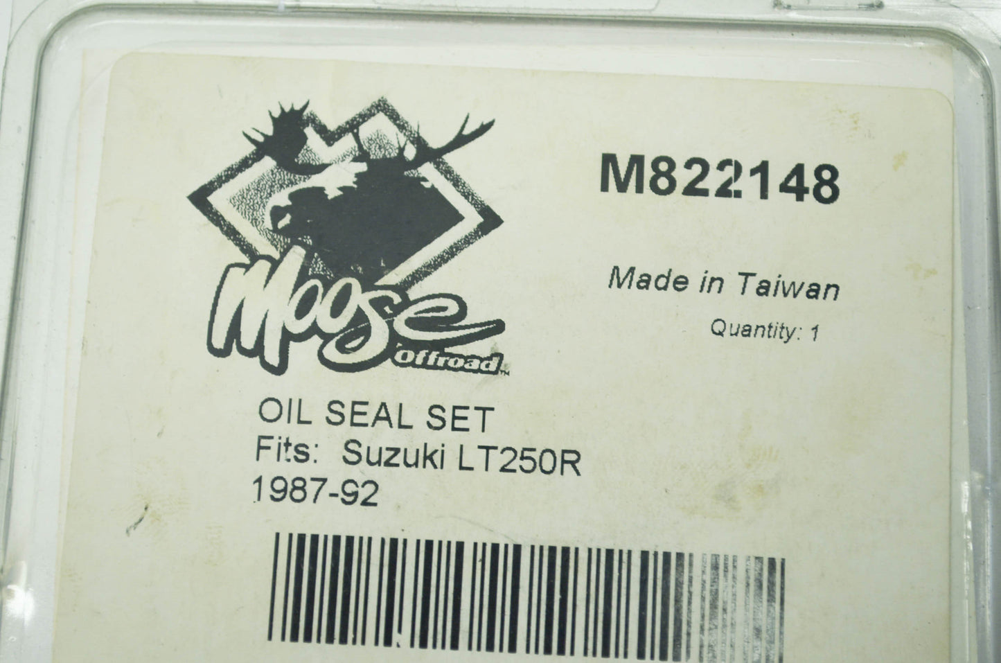 NEW Moose Oil Seal Kit 87-92 Suzuki LT250R NOS