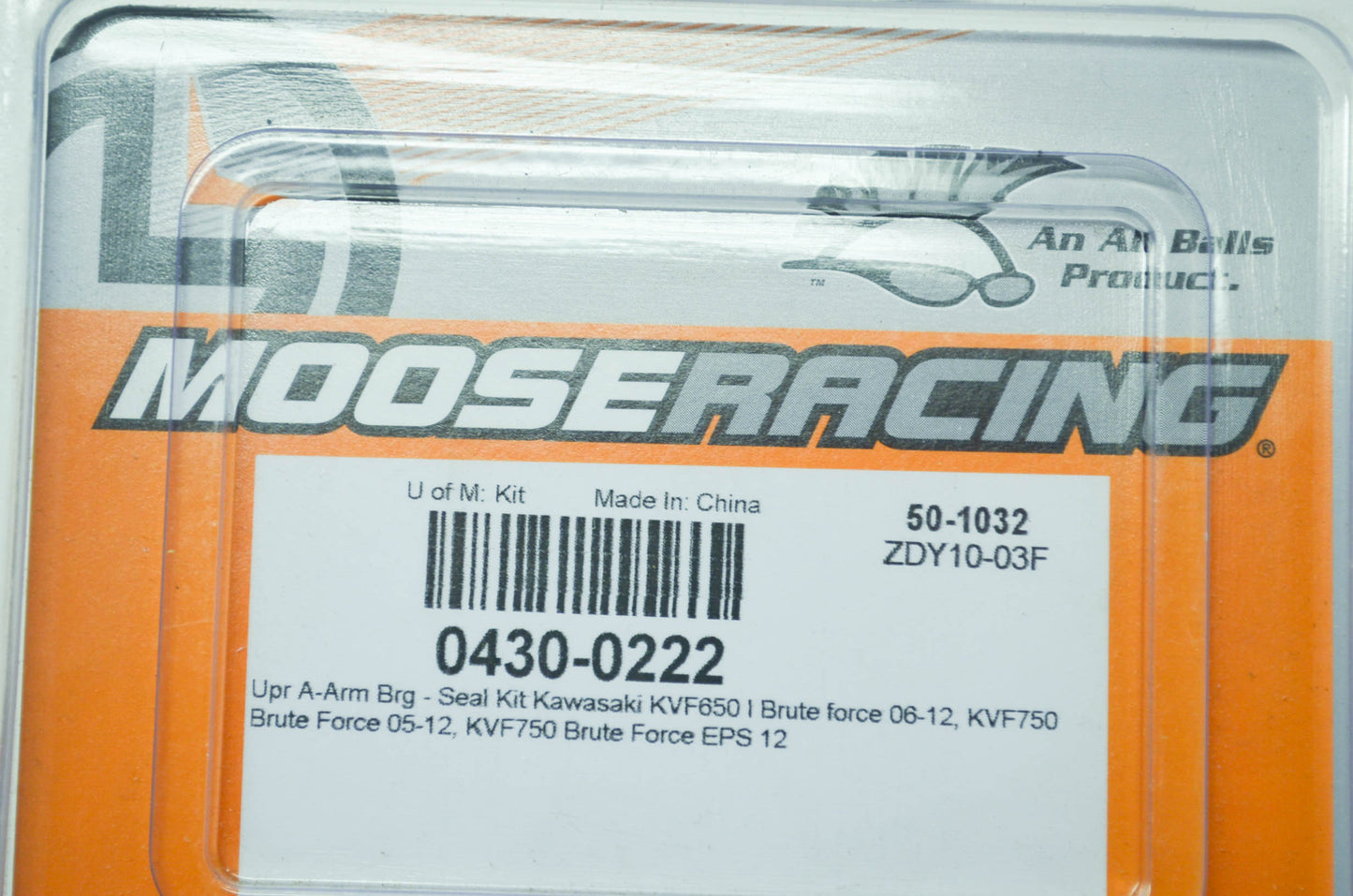 NEW Moose A-Arm Bearing Kit 06-12 Kawasaki Bruteforce 650 750 KVF NOS