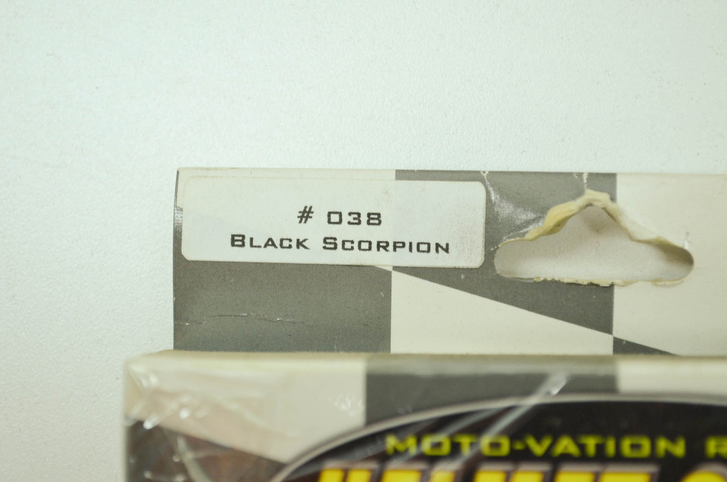 NEW Moto-Vation Helmet Skinz Black Scorpion NOS