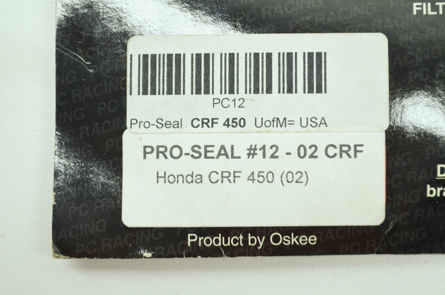 NEW Pro-Seal 02 Honda CRF 450 Seal Kit NOS