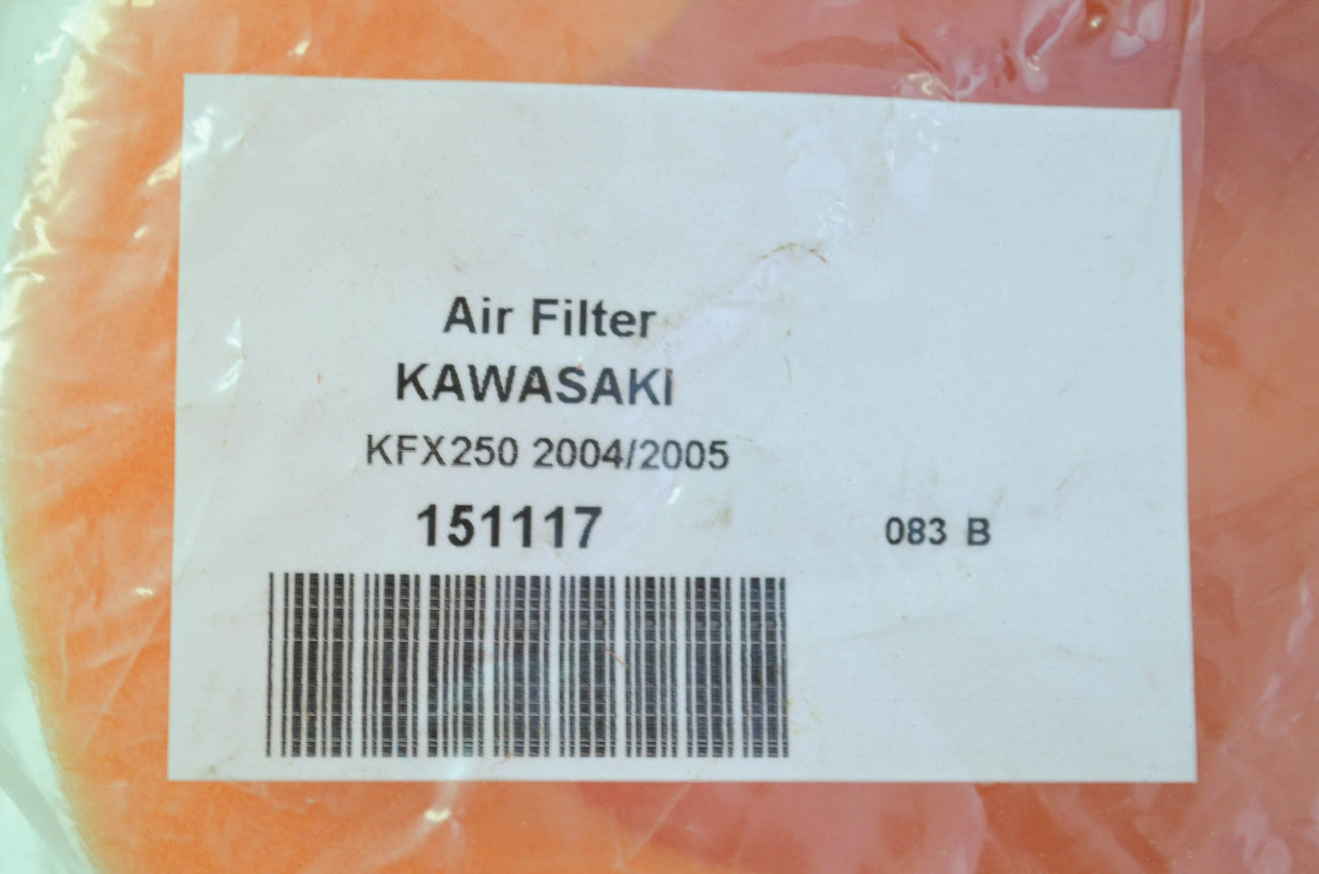 NEW Twin Air Air Filter 04-05 Kawasaki KFX250 NOS