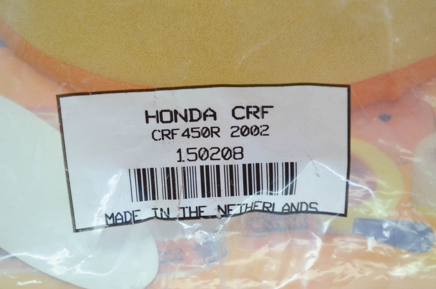 NEW Twin Air Air Filter 2002 Honda CRF450R NOS