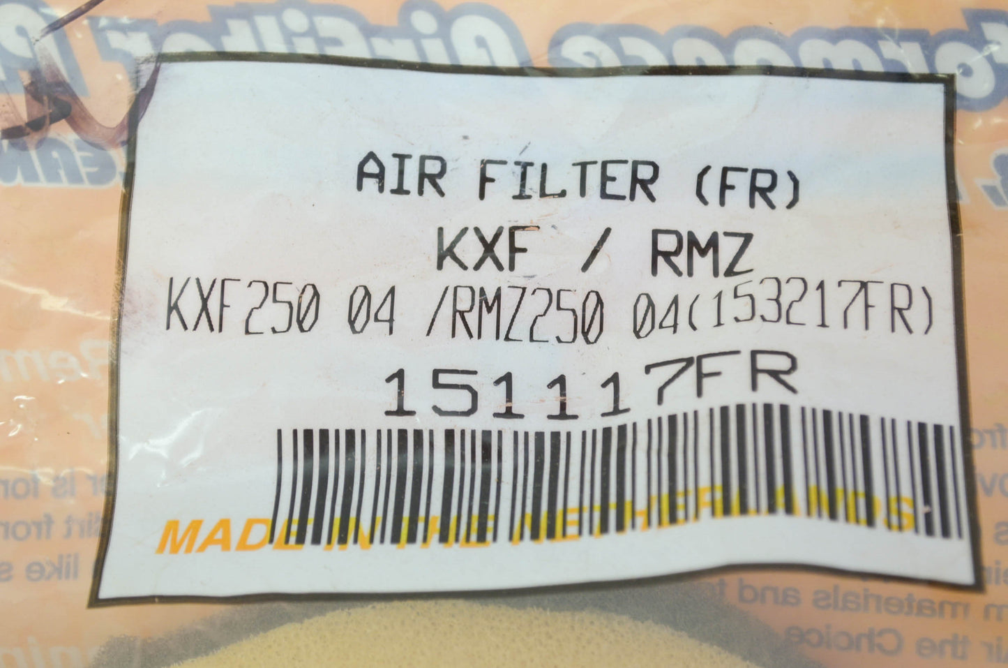 NEW Twin Air Air Filter 2004 KXF250 RMZ250 Suzuki Kawasaki NOS