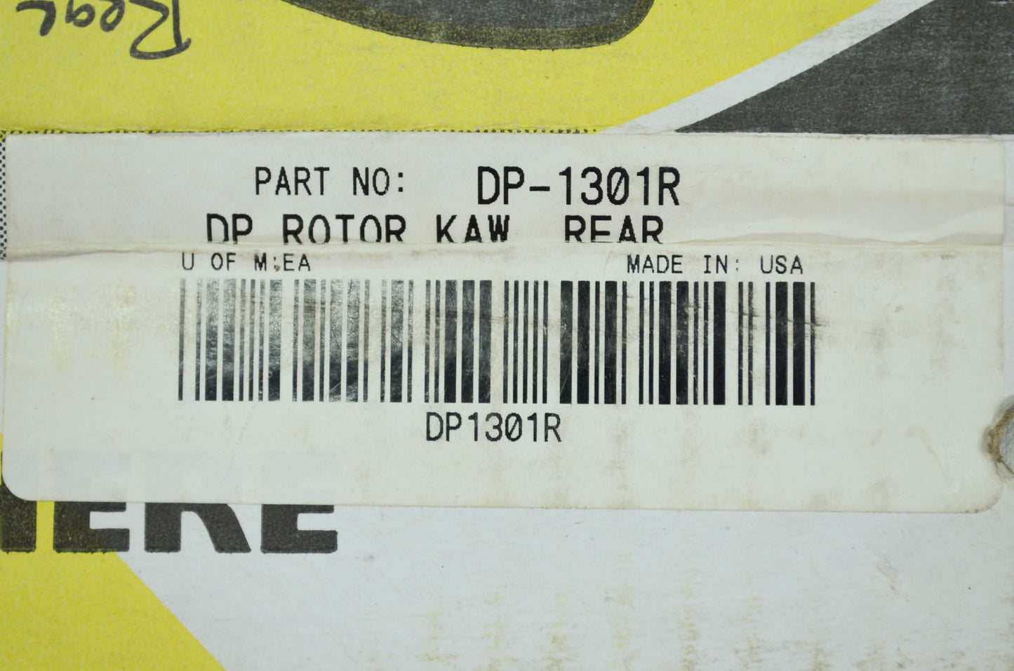 NEW DP Brake Rotor Kawasaki KX125 KX250 KX500 KDX200 NOS