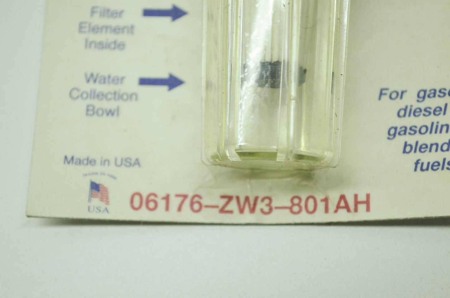 NEW OEM Honda Engines In-Line Fuel Filter NOS
