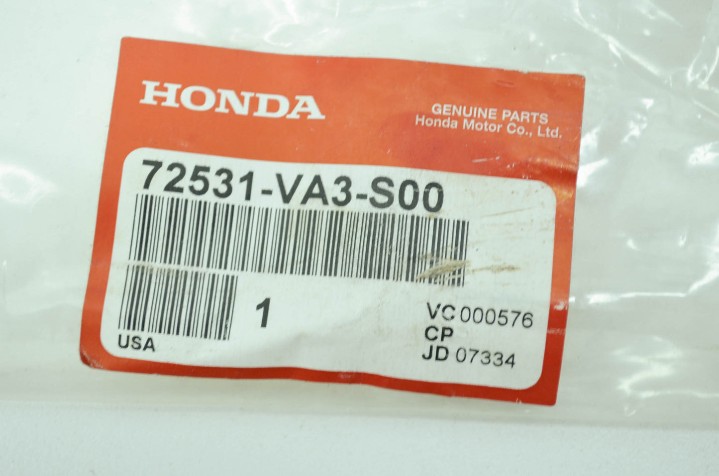 OEM Honda 72531-VA3-S00 Upper Rotary Blade NOS