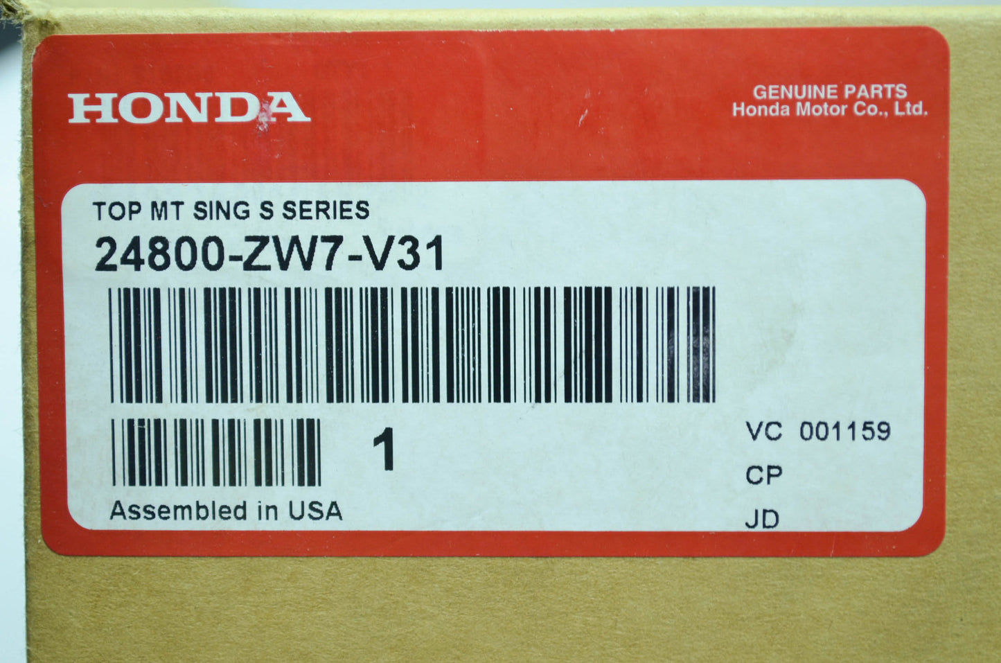 NEW OEM Honda Shift/Throttle Lever NOS