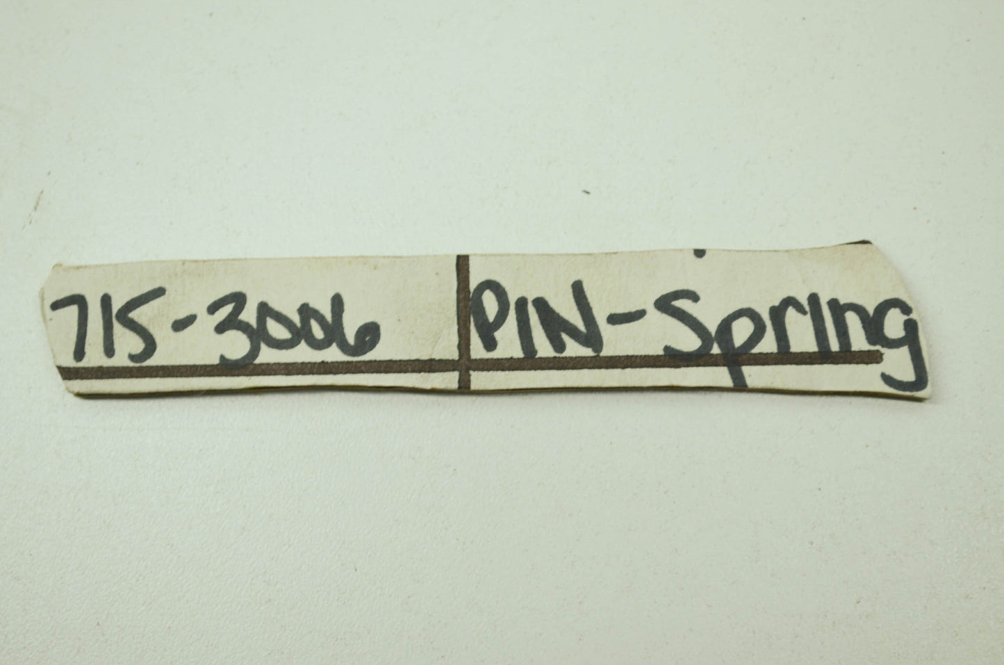 Spring Pin NOS