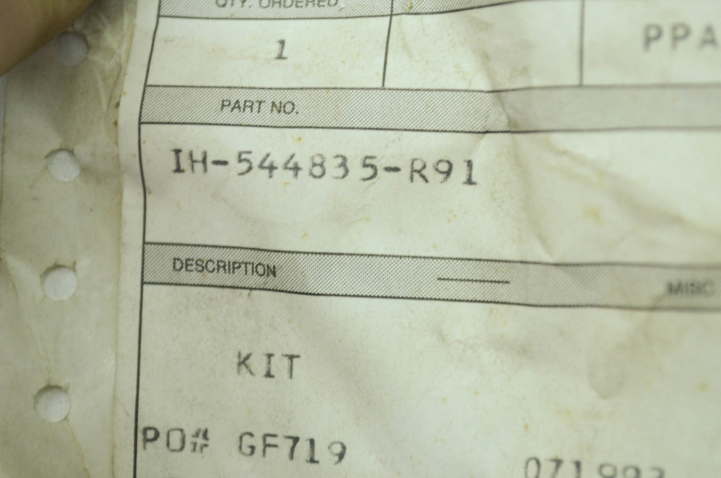 NEW Cub Cadet Brake Pad Lining Kit NOS