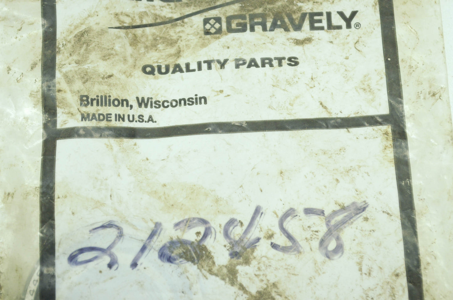 NEW Gravely Bearing NOS 212458