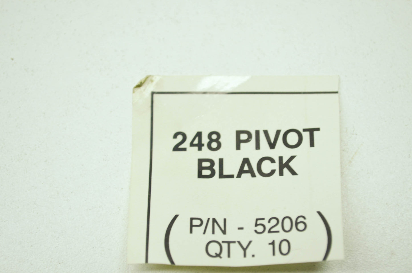 248 Pivot Black Screw NOS