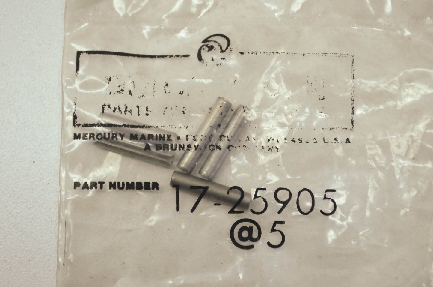 Marine Outboard Pins Qty 5 NOS