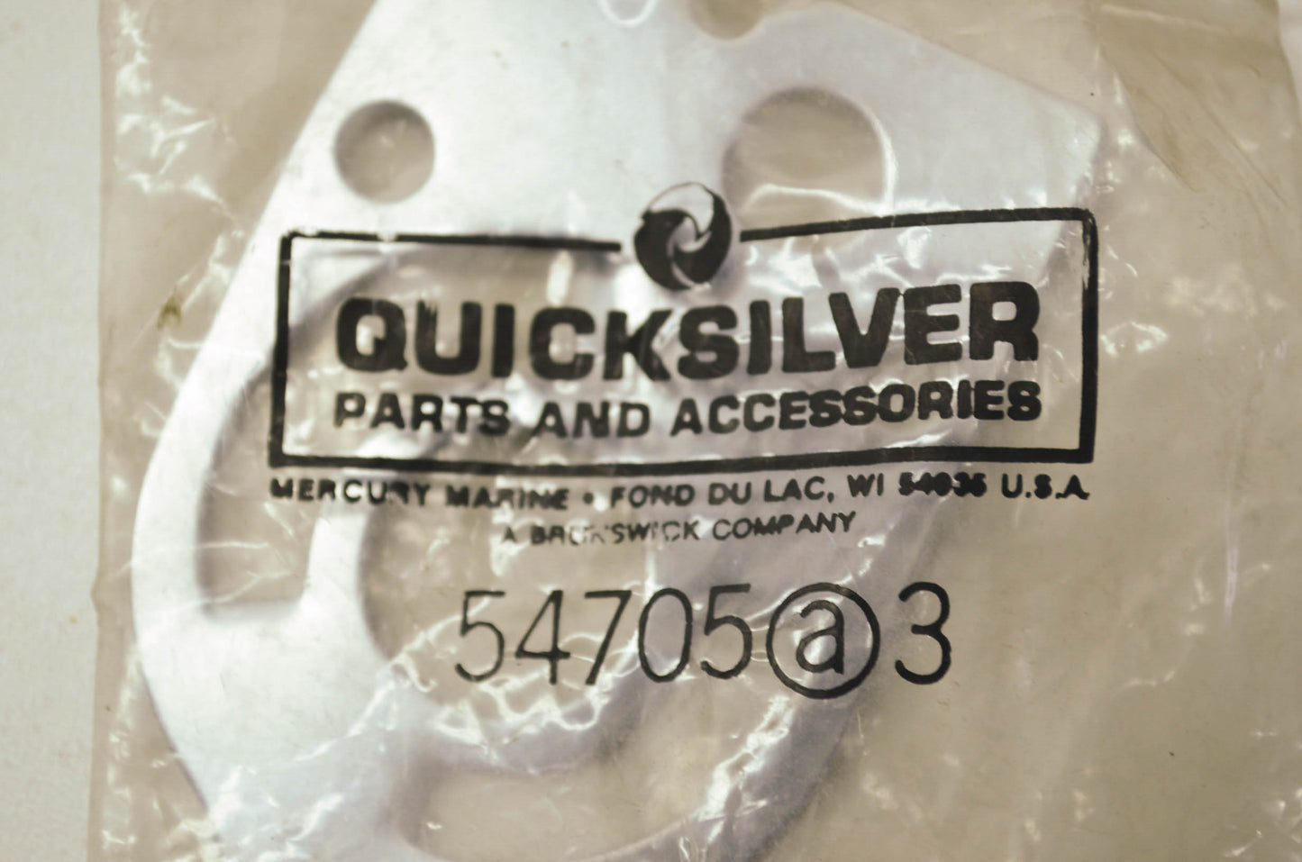 NEW OEM Mercury Marine Outboard Impeller Plate NOS