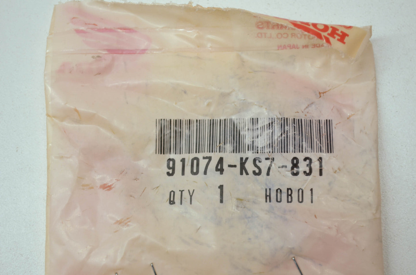 OEM Honda 91074-KS7-831 Bearing NOS