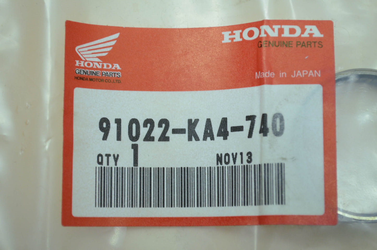 OEM Honda 91022-KA4-740 Bearing 33x38x8 NOS