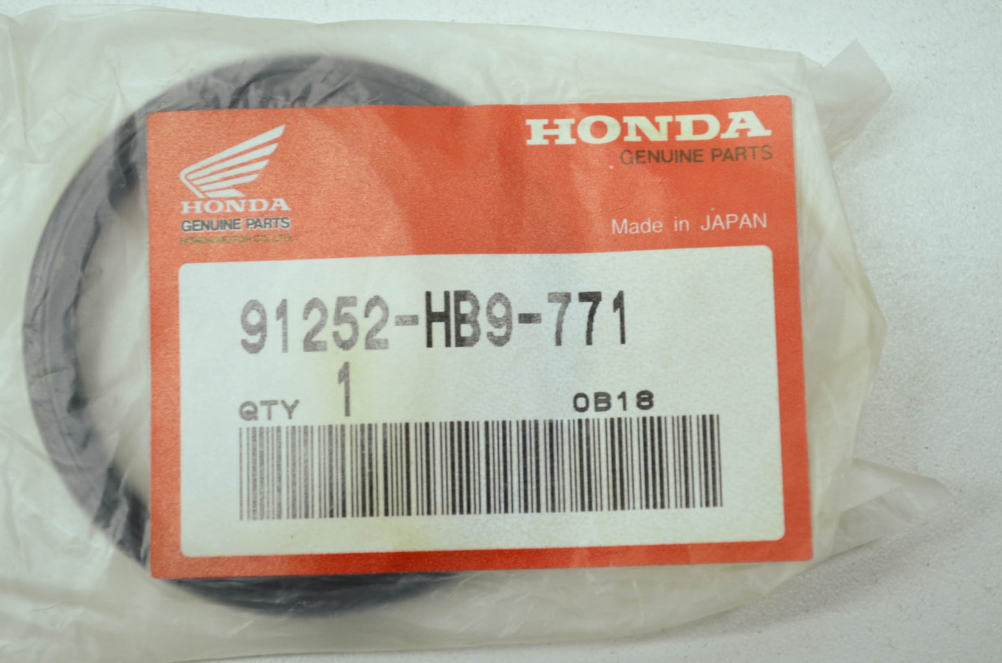 OEM Honda 91252-HB9-771 Dust Seal (52X62X7) NOS