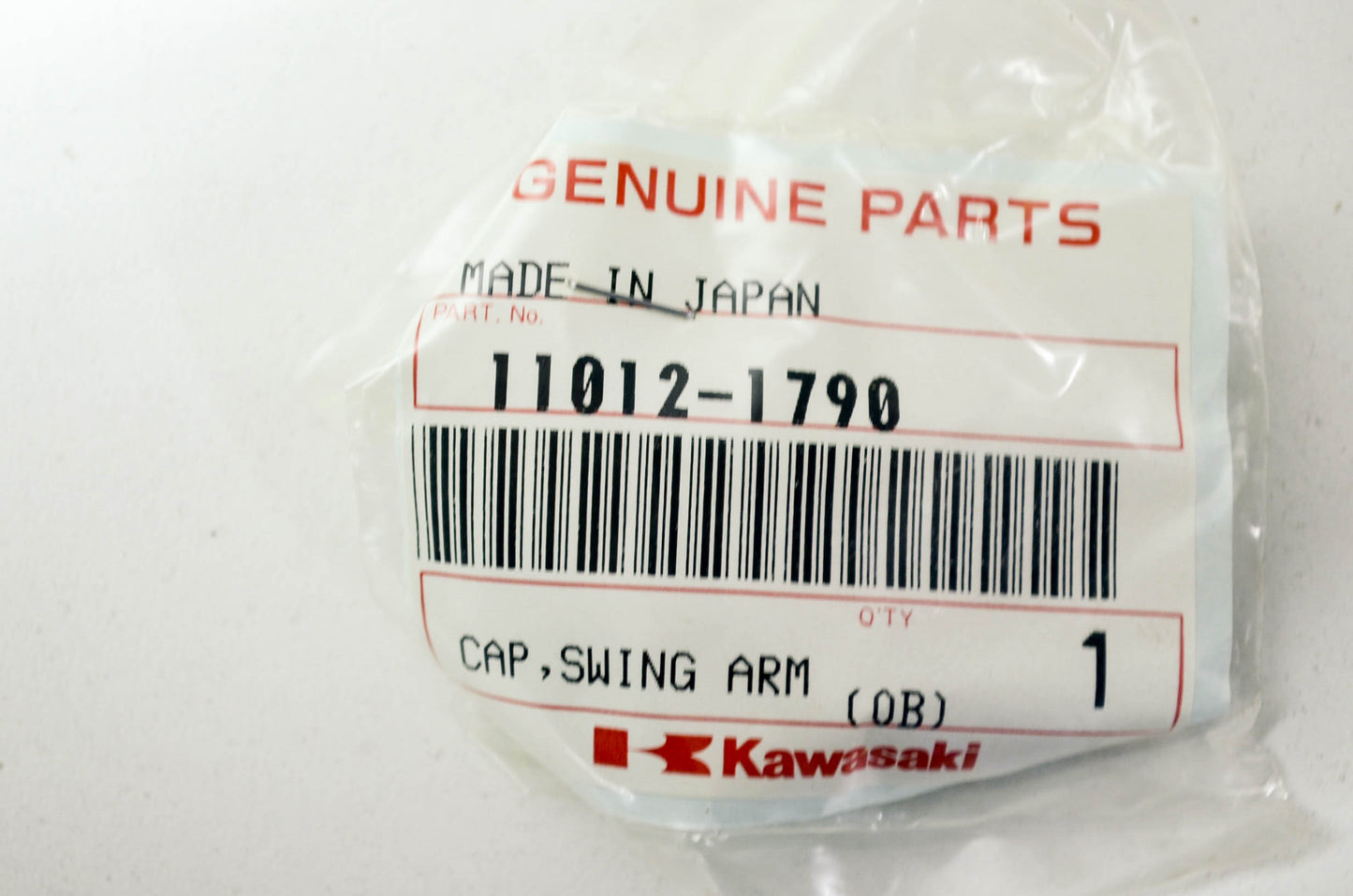 OEM Kawasaki 11012-1790 Swing Arm Pivot Cap NOS