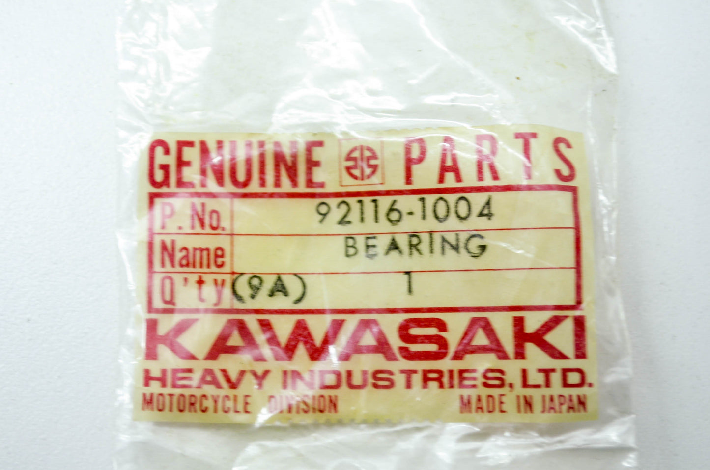 NEW OEM Kawasaki Drive Bearing KZ1000 KZ1100 KZ550 VN1500 VN1600 ZG1000 ZL1000 Z