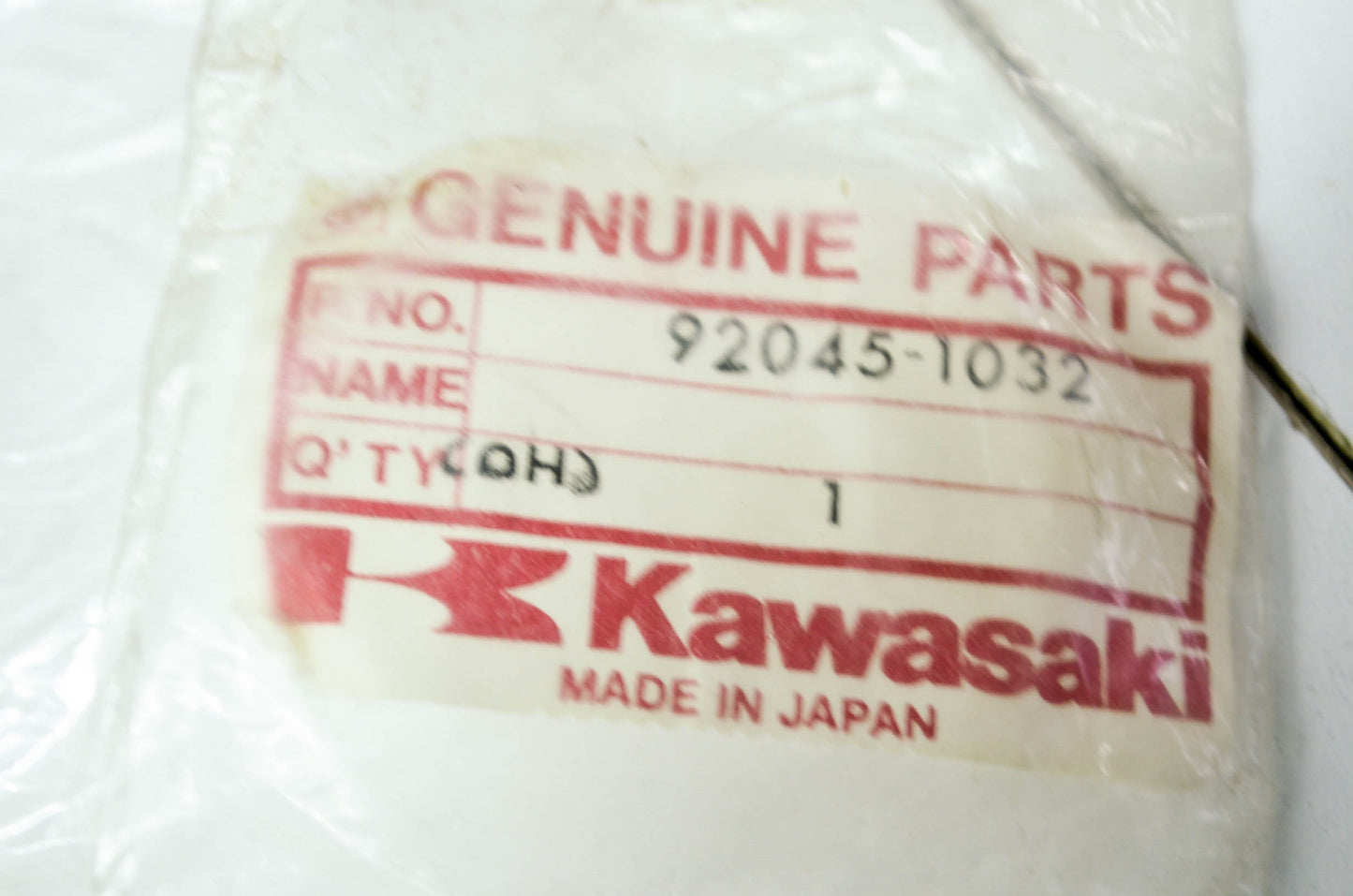 OEM Kawasaki 92045-1032 Ball Bearing #6204 NOS