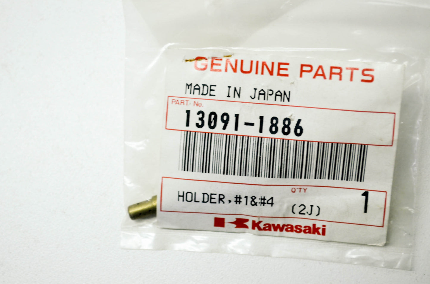 OEM Kawasaki 13091-1886 Holder #1 NOS