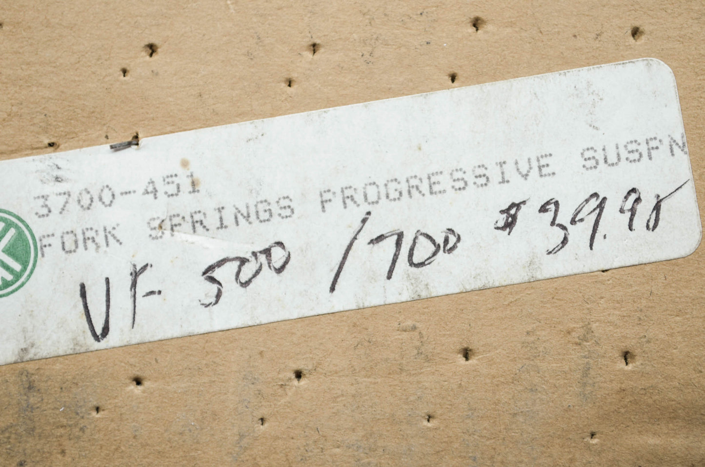 Fork Springs NOS