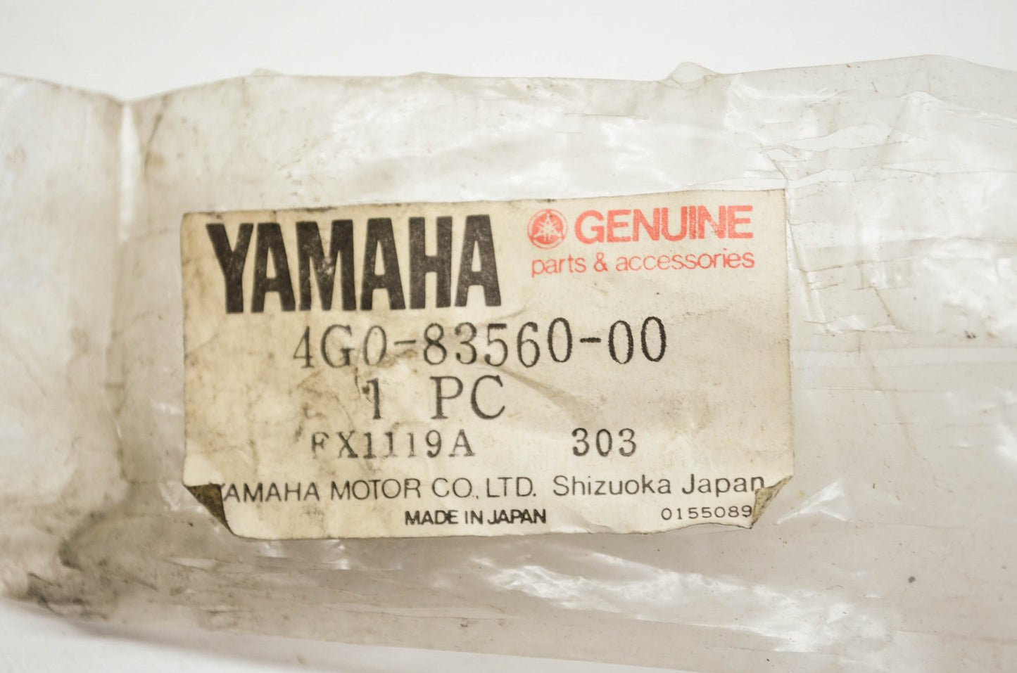 OEM Yamaha 4g0-83560-00-00 Tachometer Cable NOS