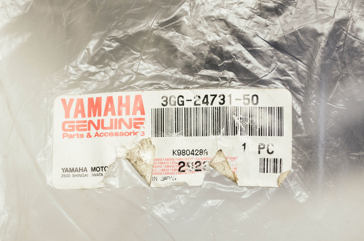 OEM Yamaha 3gg-24731-50-00 Double Seat Cover NOS