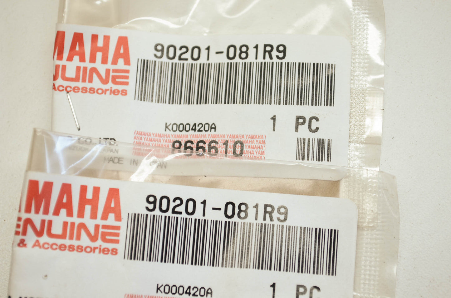 OEM Yamaha 90201-081r9-00 Plate Washer (8AT) Qty 2 NOS