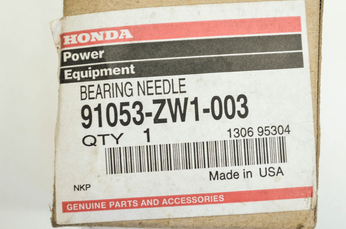OEM Honda 91053-zw1-003 Bearing Needle NOS