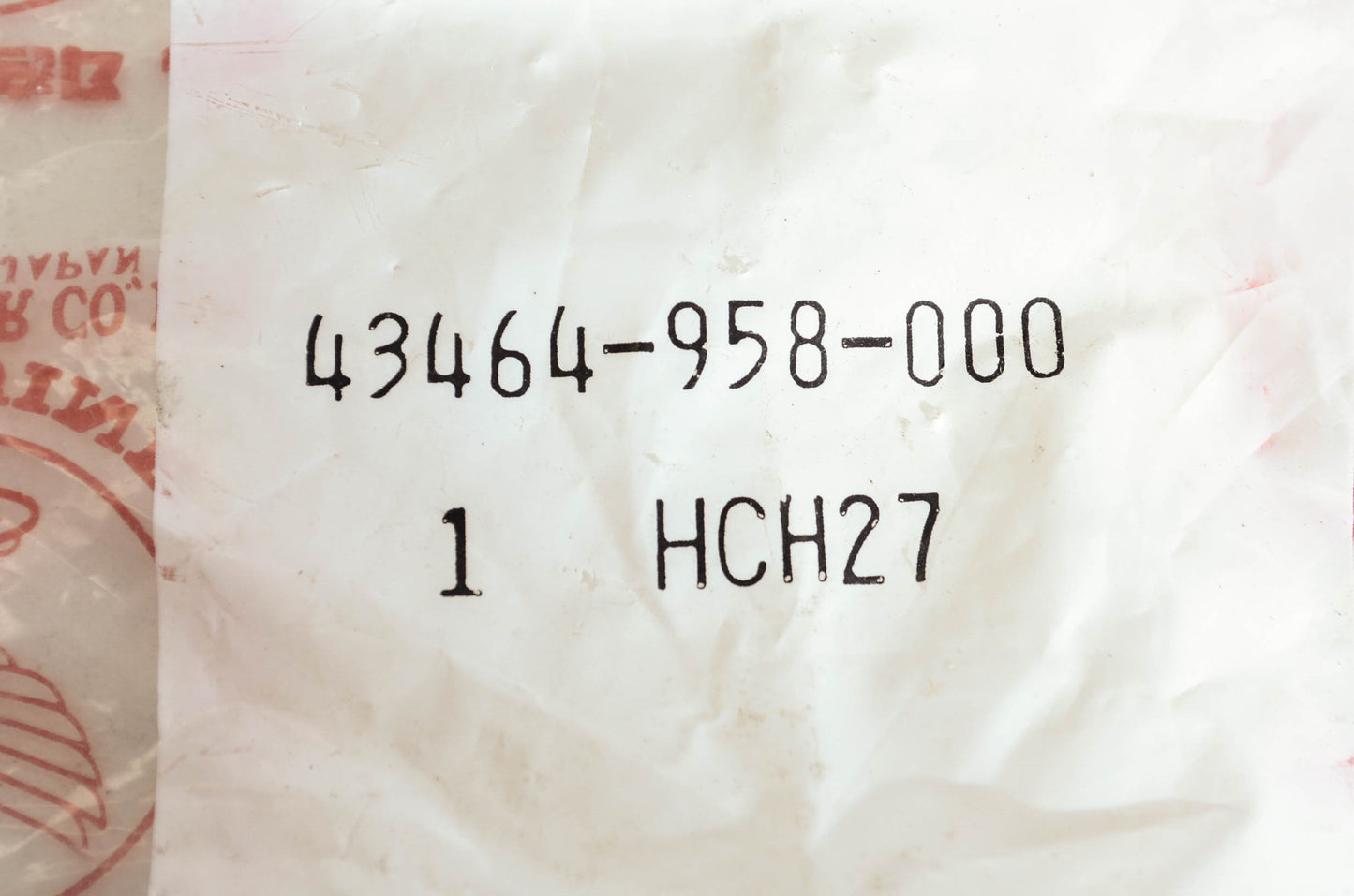 OEM Honda 43464-958-000 Brake Adjusting Nut NOS